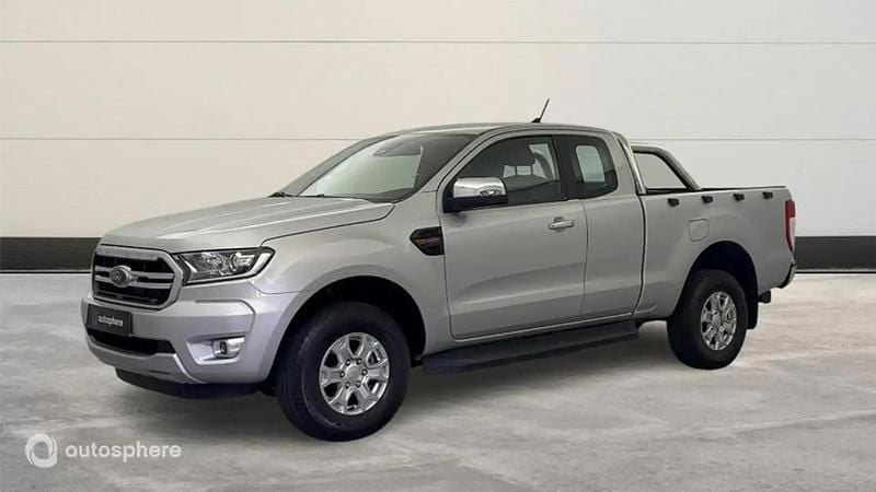 Gris Utilisé 2021 Ford Ranger Limited Pick-up | 34 499 € (Bon prix) - Image 1/4