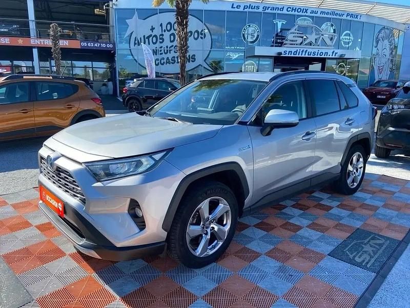 Gris Utilisé 2019 Toyota RAV4 Hybrid SUV | 21 790 € (Super prix) - Image 1/4