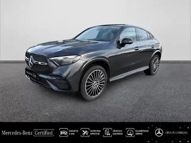 Occasion Mercedes GLC300 AMG line Plus 2025 Gris graphite métallisé Coupé
