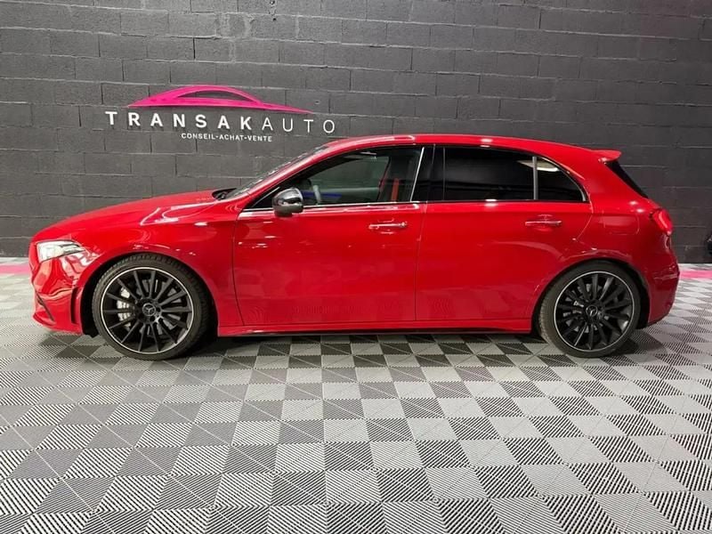 Occasion Mercedes A35 AMG AMG 307 ch (225 kW) 2019 Rouge Berline