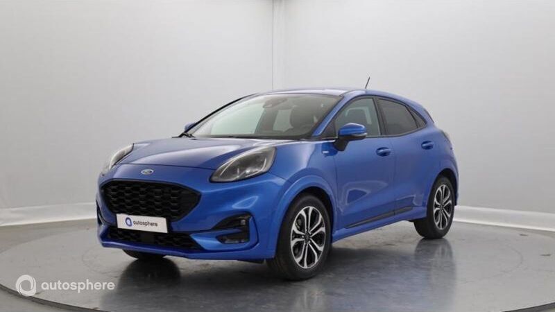 Bleu Utilisé 2023 Ford Puma ST-Line SUV | 22 999 € (Prix juste) - Image 1/4