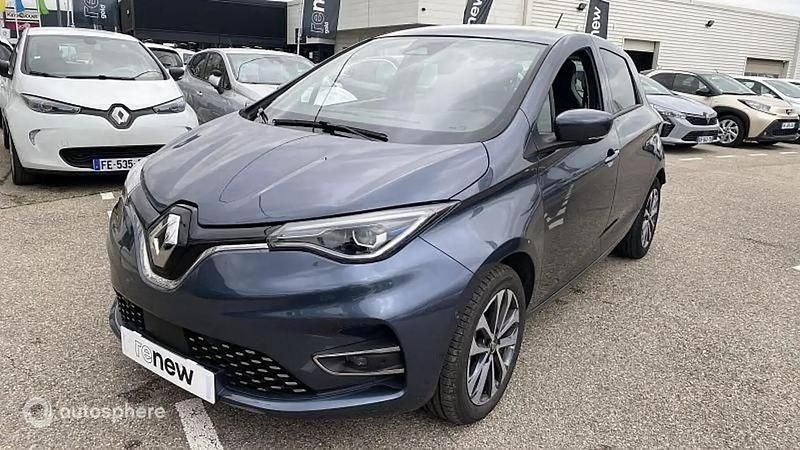 Violet Utilisé 2021 Renault Zoe Intens Citadine | 12 699 € (Prix juste) - Image 1/4