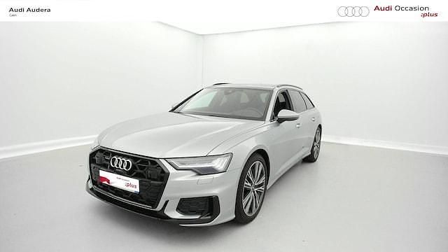 Argent fleuret métallisé Utilisé 2024 Audi A6 S-Line Break | 62 900 € - Image 1/4