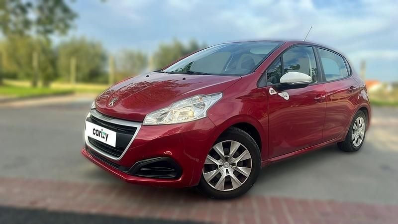 Rouge Utilisé 2018 Peugeot 208 Citadine | 5 590 € (Bon prix) - Image 1/4