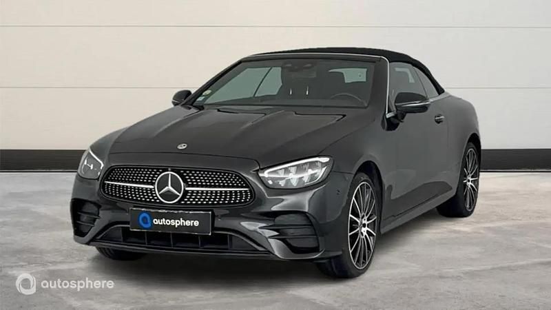 Noir Occasion 2022 Mercedes E220 AMG line Cabriolet | 44 799 € (Bon prix) - Image 1/4