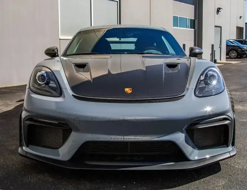Gris Utilisé 2023 Porsche 718 Cayman GT4 Coupé | 155 900 € - Image 1/4