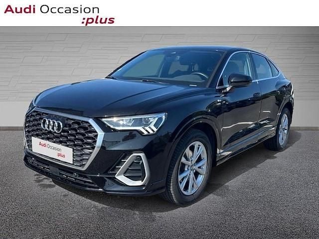 Noir mythic métallisé Utilisé 2020 Audi Q3 S-Line SUV | 34 990 € (Prix juste) - Image 1/4