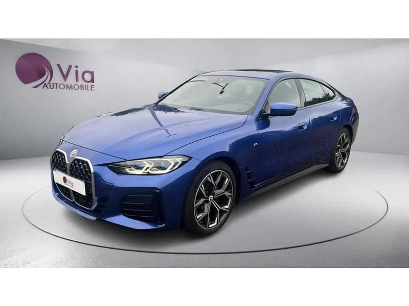 Bleu Utilisé 2022 BMW 420 Gran Coupé M Sport Coupé | 43 990 € (Prix cher) - Image 1/4