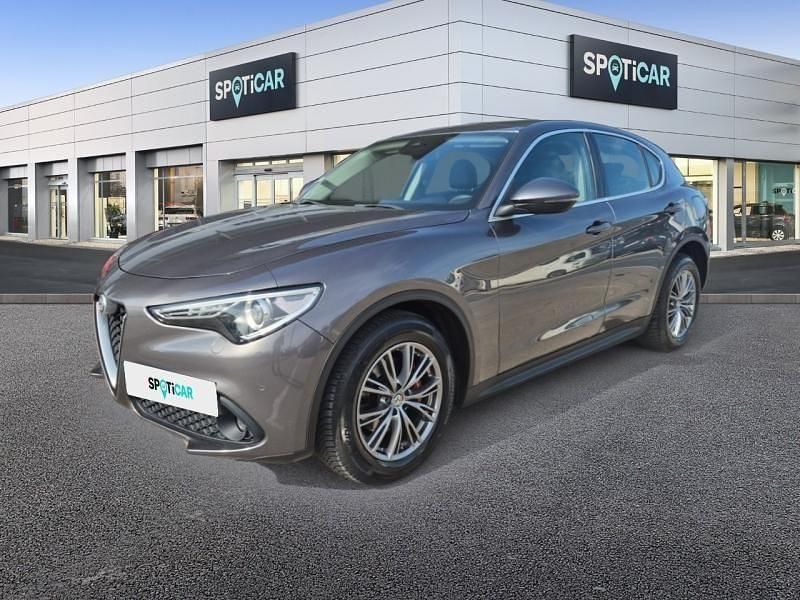 Gris silverstone Utilisé 2018 Alfa Romeo Stelvio Super SUV | 23 990 € (Bon prix) - Image 1/3