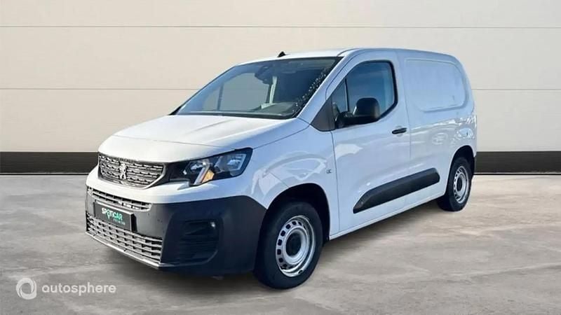 Blanc Occasion 2021 Peugeot Partner S Monospace | 15 499 € - Image 1/4