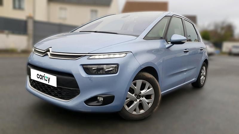 Bleu Occasion 2014 Citroën C4 Picasso Intensive Monospace | 6 400 € (Bon prix) - Image 1/4