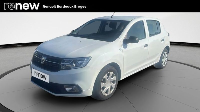 Blanc Utilisé 2021 Dacia Sandero Citadine | 11 250 € (Super prix) - Image 1/3