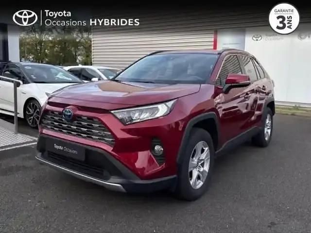 Rouge allure nacré Occasion 2021 Toyota RAV4 Hybrid SUV | 29 990 € (Bon prix) - Image 1/4