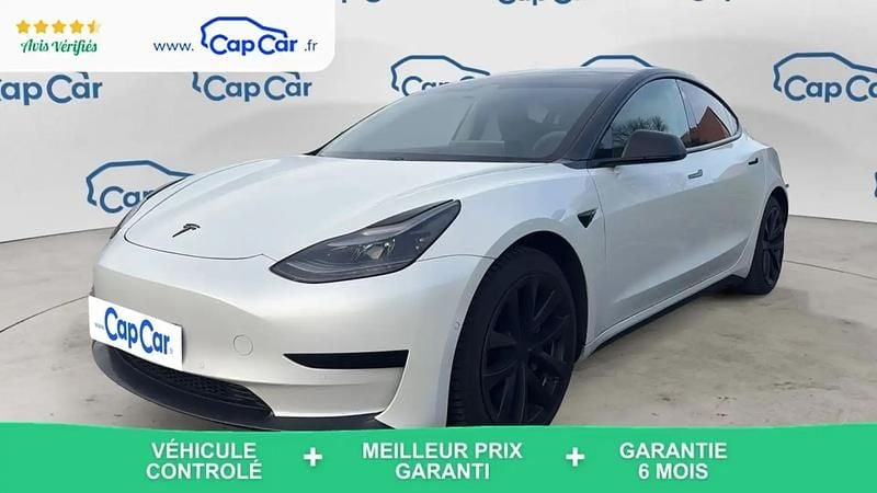 Blanc Occasion 2021 Tesla Model 3 Standard Range Berline | 20 890 € (Prix juste) - Image 1/4
