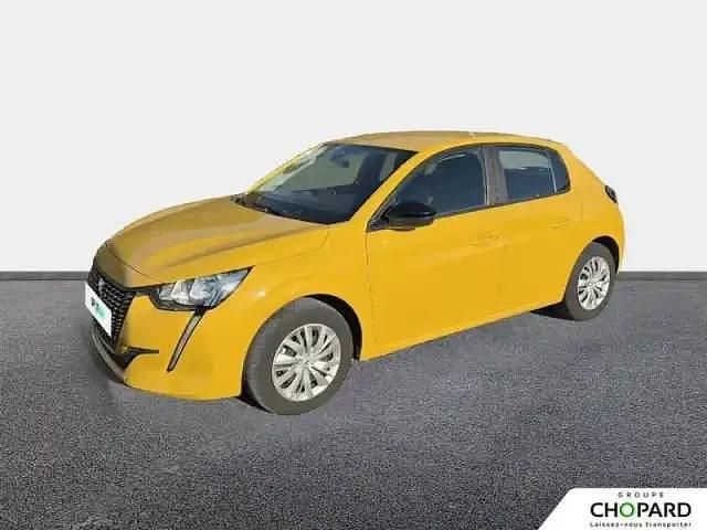 Jaune Occasion 2022 Peugeot 208 S Citadine | 11 490 € (Bon prix) - Image 1/4