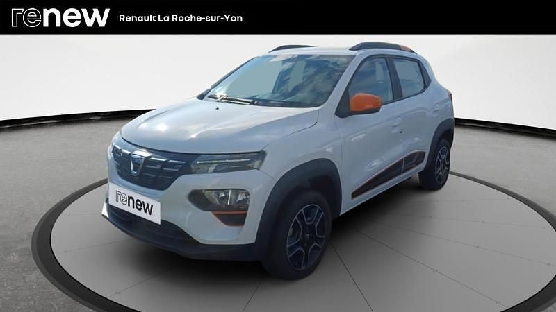 Blanc Occasion 2021 Dacia Spring Comfort Plus Citadine | 8 890 € (Prix juste) - Image 1/4