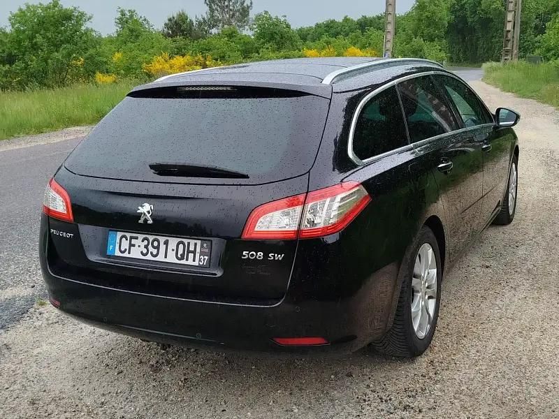 Noir Utilisé 2012 Peugeot 508 Allure Break | 5 600 € (Bon prix) - Image 1/4