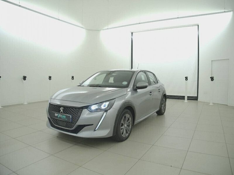 Gris Utilisé 2021 Peugeot e-208 Business-Line Citadine | 15 490 € (Prix juste) - Image 1/4