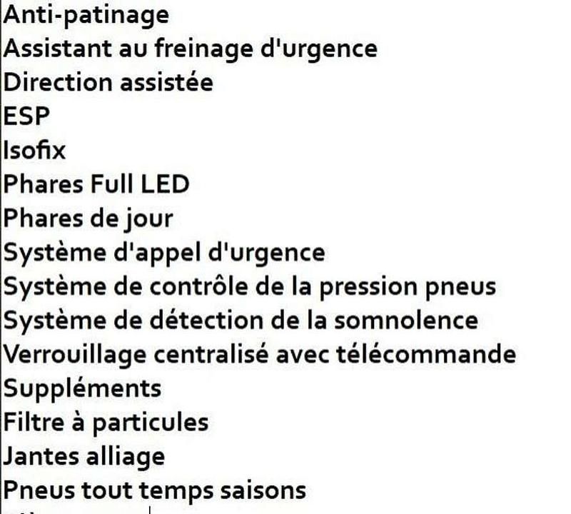 Occasion BMW 116 Sport Line 117 ch (86 kW) 2023 Noir Citadine