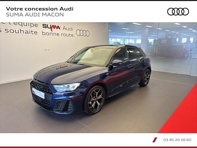 Bleu navarre métallisé noir mythe métallisé Utilisé 2025 Audi A1 Sportback S-Line Citadine | 32 890 € - Image 1/4