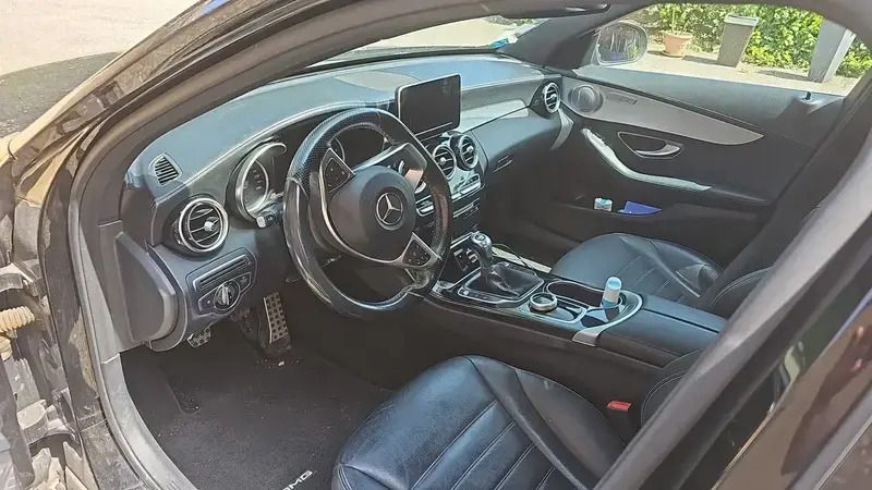 Noir Utilisé 2016 Mercedes C200 Berline | 16 000 € (Bon prix) - Image 1/4