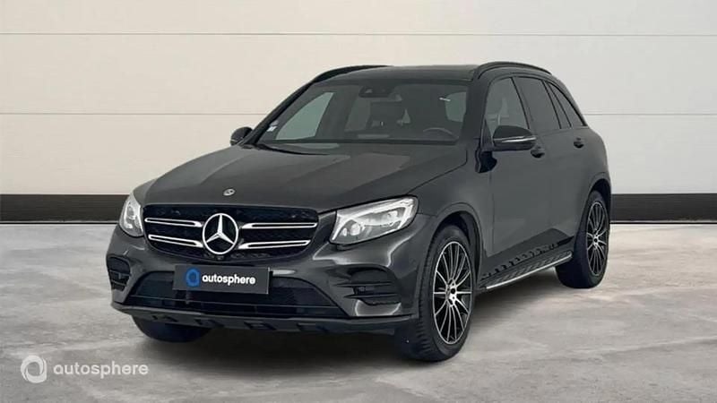 Noir Utilisé 2018 Mercedes GLC250 Sportline SUV | 29 999 € (Prix juste) - Image 1/4
