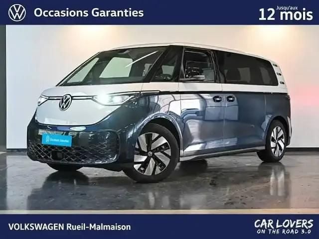 Blanc candy/starlight blue métallisé Utilisé 2024 VW ID. Buzz Pro Monospace | 60 990 € - Image 1/4