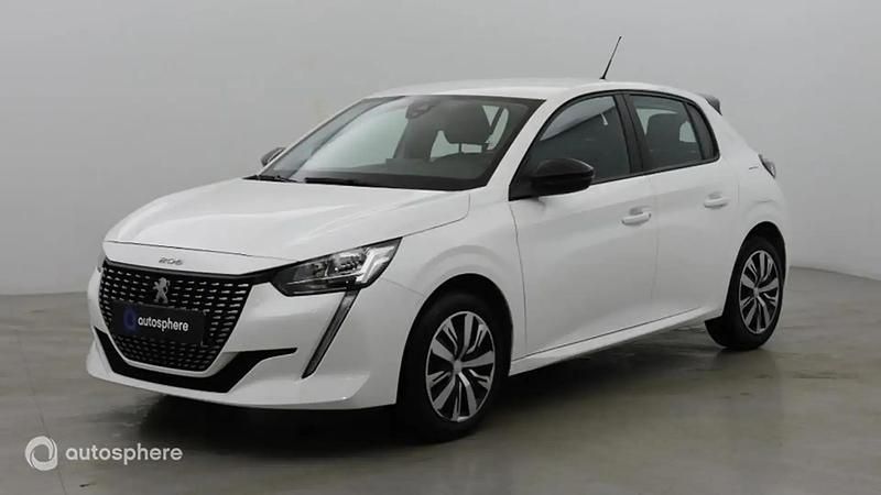 Blanc Occasion 2023 Peugeot 208 Active Citadine | 15 490 € (Prix juste) - Image 1/4