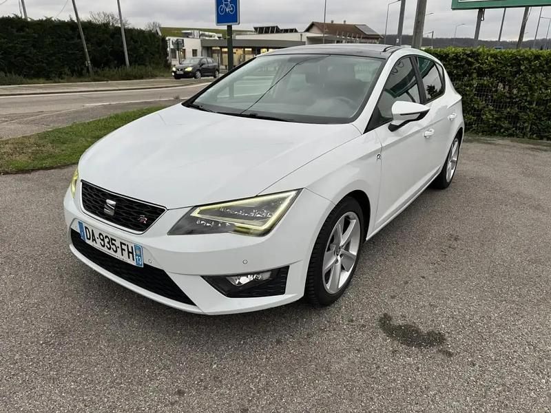 Blanc Occasion 2013 Seat Leon FR Berline | 10 990 € (Prix juste) - Image 1/4