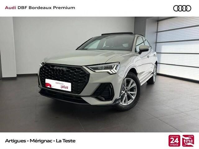 Argent rosée métallisé Utilisé 2025 Audi Q3 Sportback S-Line SUV | 48 500 € (Prix assez cher) - Image 1/4