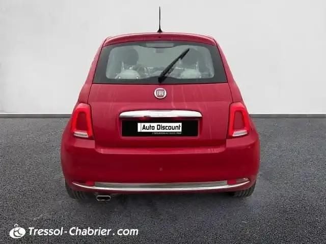 Occasion Fiat 500 Lounge 69 ch (50 kW) 2018 Khz rouge ral 3 Citadine