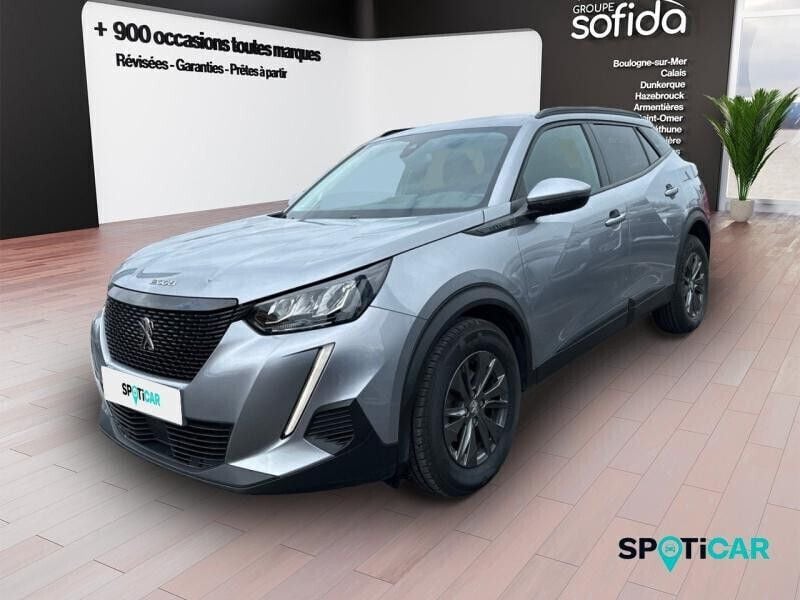 Gris Utilisé 2022 Peugeot 2008 Style SUV | 14 190 € (Bon prix) - Image 1/4