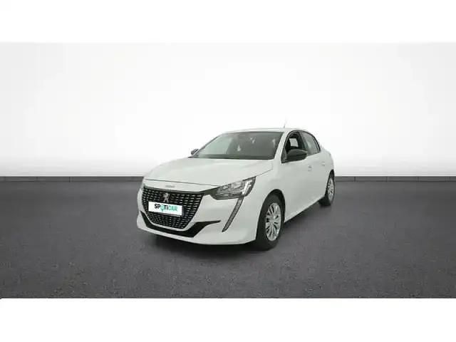 Blanc Occasion 2023 Peugeot 208 S Citadine | 11 480 € (Super prix) - Image 1/4