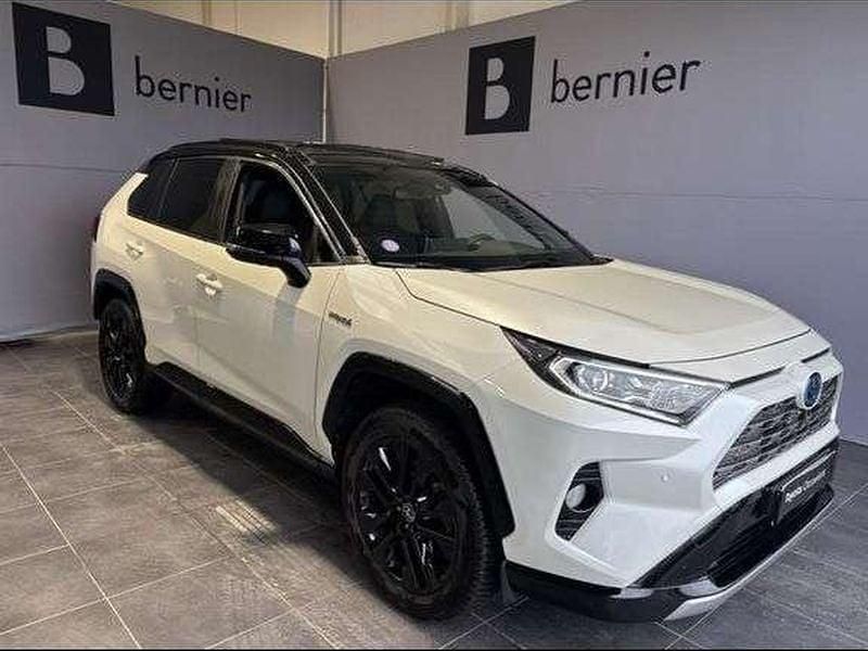 Blanc nacré/toit noir attitude Occasion 2022 Toyota RAV4 Hybrid SUV | 35 980 € (Prix juste) - Image 1/1