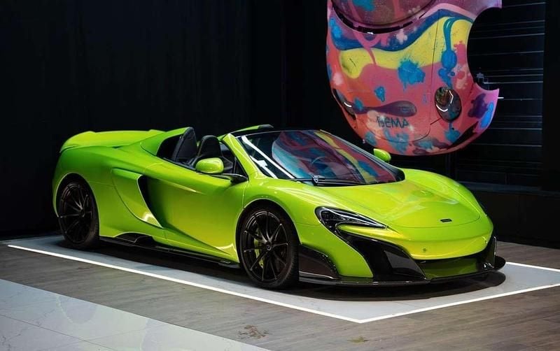 Occasion McLaren 675LT 676 ch (497 kW) 2017 Vert Cabriolet