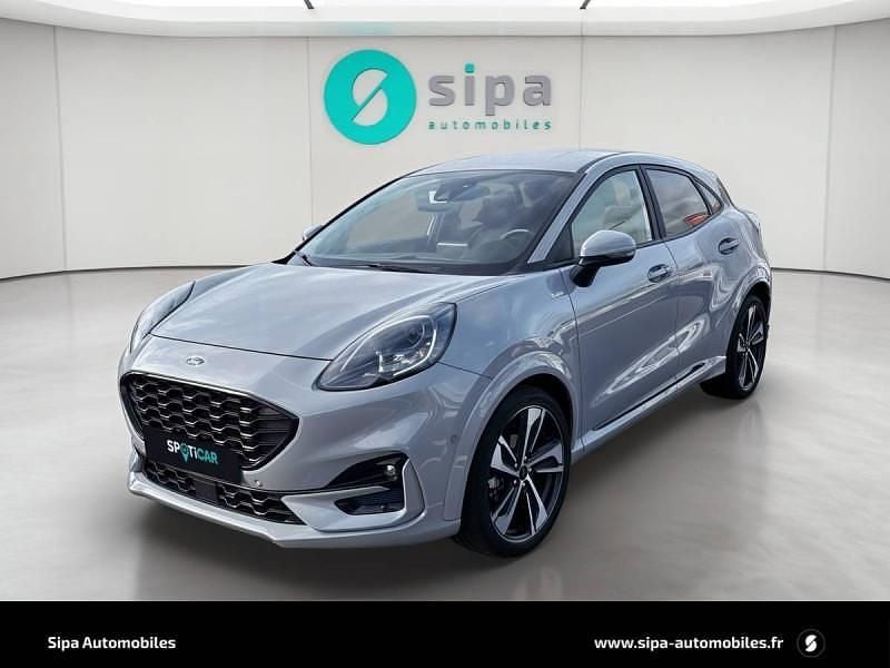 Gris Utilisé 2021 Ford Puma ST-Line X Coupé | 17 890 € (Super prix) - Image 1/4