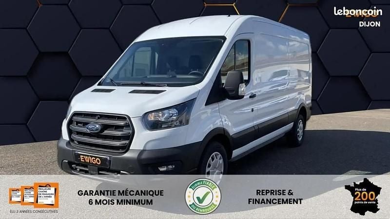 Blanc Nouvelle 2024 Ford Transit Trend+ Van | 33 989 € (Bon prix) - Image 1/4