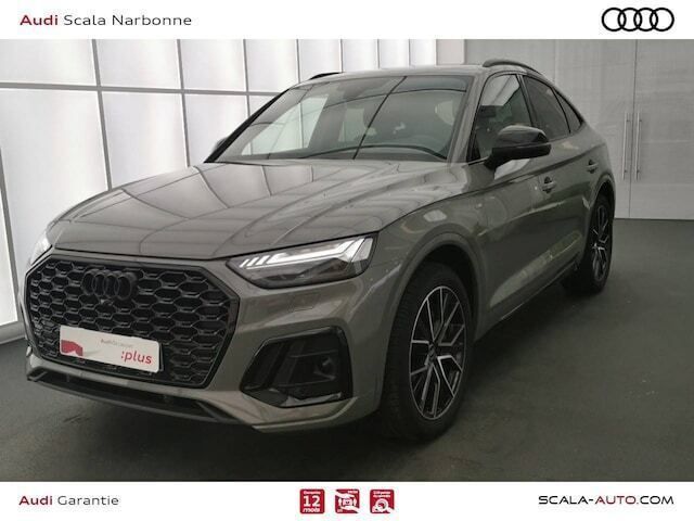 Gris quantum Utilisé 2022 Audi Q5 Sportback S-Line SUV | 44 900 € (Bon prix) - Image 1/4