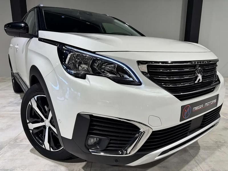 Blanc Utilisé 2019 Peugeot 5008 Monospace | 15 900 € (Prix juste) - Image 1/4