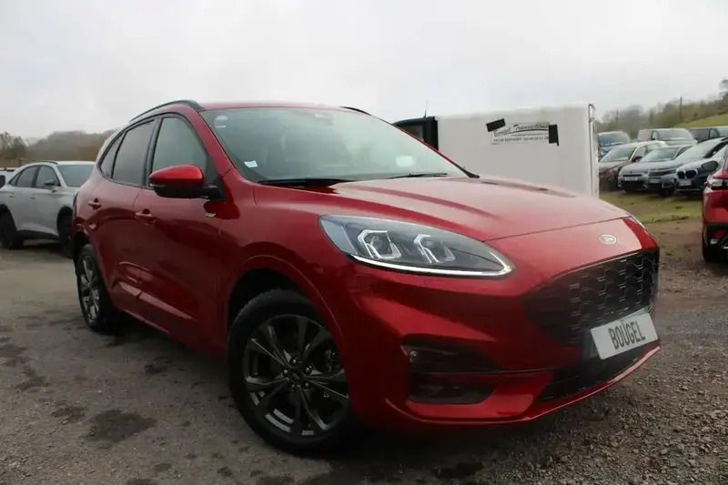 Rouge Utilisé 2020 Ford Kuga ST-Line SUV | 18 990 € (Prix juste) - Image 1/4