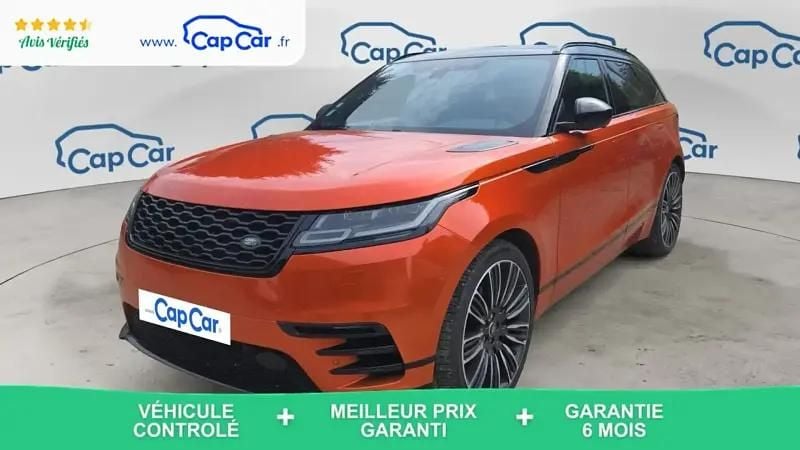 Orange Utilisé 2019 Land Rover Range Rover Velar R-Dynamic SUV | 38 990 € (Bon prix) - Image 1/4
