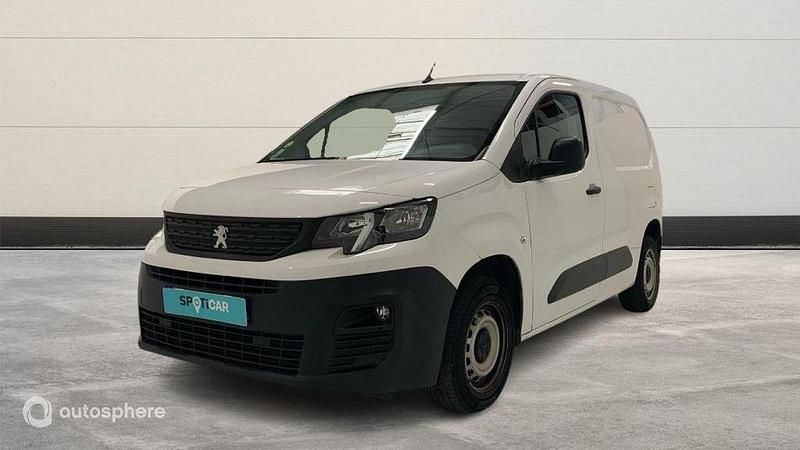 Blanc Utilisé 2022 Peugeot Partner Premium Monospace | 15 499 € - Image 1/4