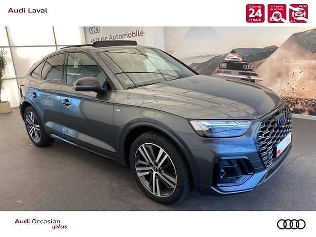 Gris daytona nacré Utilisé 2022 Audi Q5 Sportback S-Line SUV | 46 990 € (Prix juste) - Image 1/4