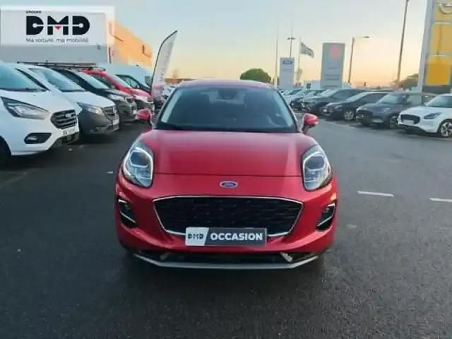 Occasion Ford Puma Titanium 2023 Rouge fantastic métallisée premium SUV
