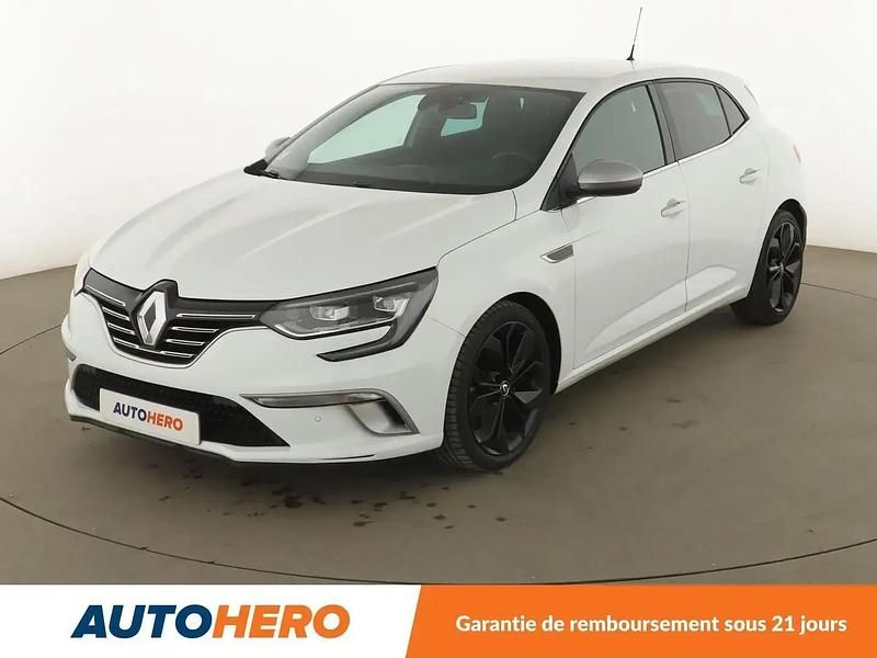 Blanc Utilisé 2019 Renault Mégane GT Line GT-Line Berline | 17 490 € - Image 1/2