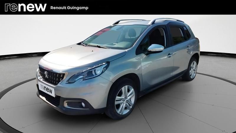Gris Utilisé 2019 Peugeot 2008 Style SUV | 10 590 € (Super prix) - Image 1/4