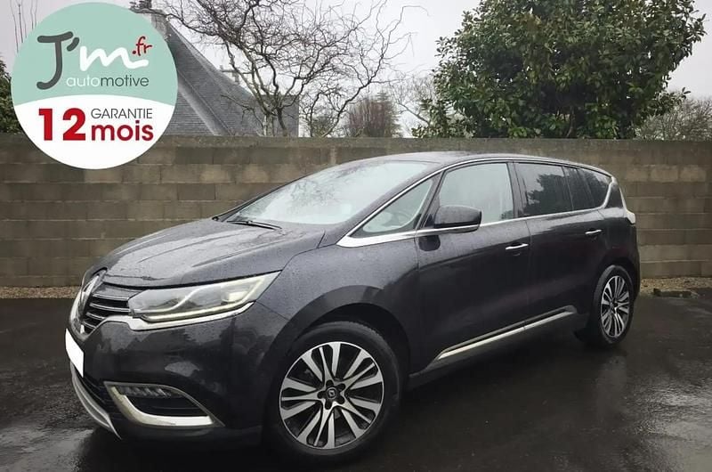 Noir Occasion 2017 Renault Espace Initiale Paris Berline | 11 990 € - Image 1/4