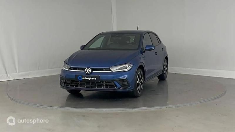 Bleu Utilisé 2025 VW Polo R-line Berline | 26 299 € (Prix assez cher) - Image 1/4