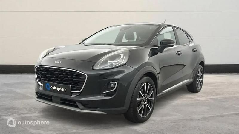 Noir Utilisé 2021 Ford Puma Titanium SUV | 16 499 € (Prix juste) - Image 1/4