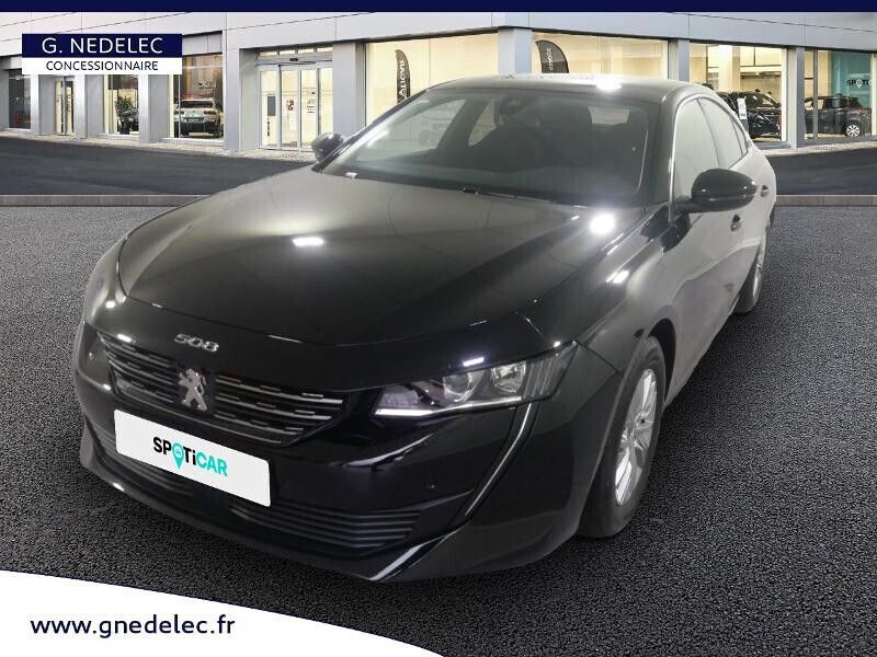 Noir Utilisé 2021 Peugeot 508 Active Berline | 28 990 € - Image 1/4